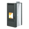 Stufa Pellet King 20 Idro - Kw20 440M3  - Serbatoio 38 Kg - Bianca