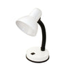 Lampada da scrittoio con struttura in metallo E27 H32 cm Bianco - CHARLESTON