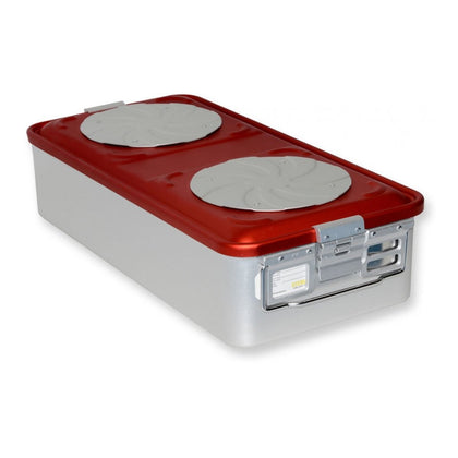 Container con Valvola Grande H150 mm - Rosso - 1 Pz.