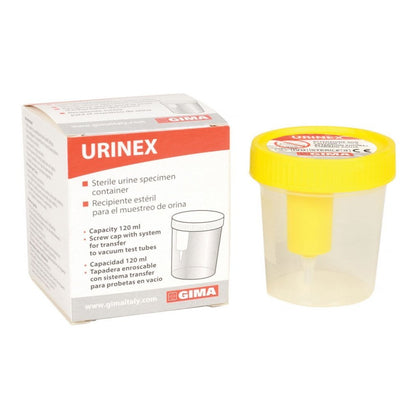 Contenitore Urine Plus 120 ml con Campionatore - Conf. 100 Pz.