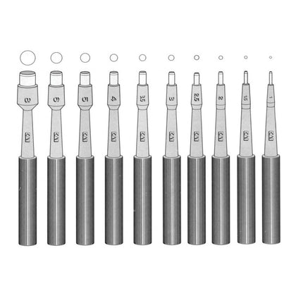 Curette Biopsia-Punch Kai Diametro 1,5 mm - Conf. 20 Pz.