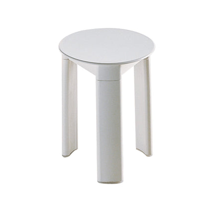 Sgabello da bagno in resina bianco - 2072/02 Serie G-Trio