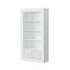 Libreria Baltik - 2 Ante + 4 Ripiani - 94X35X181H Cm