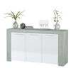 Credenza Ambit - 3 Ante - 42X144X80H Cm - Bianco Cemento