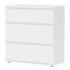 Cassettiera 3 cassetti NOVA - 77x40xh84 cm - bianco - 71094/49