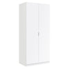 Armadio - 2 Ante - 81X52X180H Cm - Bianco