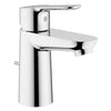 Miscelatore Lavabo Bagno - rubinetto monocomando - cromato - BauEdge - 23328000