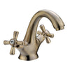 Miscelatore Lavabo Bagno - Rubinetto Bronzato - Serie Sofia - 88001-A(BR)