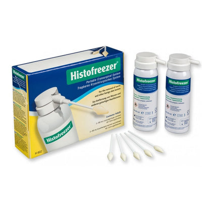 Histofreezer - 2 Flaconi 80 ml + 60 Applicatori 2Mm - 1 Kit