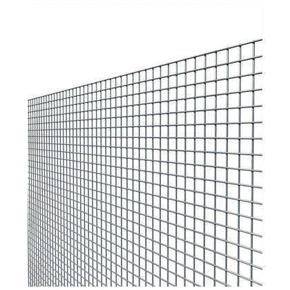 Rete recinzione elettrosaldata zincata - Maglia 25x25 mm / Filo Ø1,75 mm / H100 cm / Rotolo 25 metri