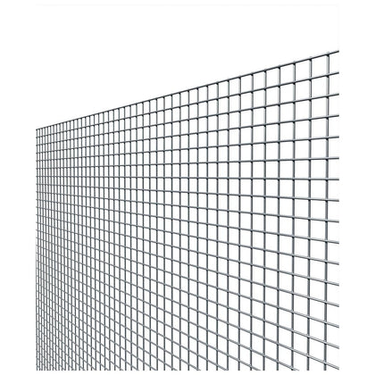 Rete recinzione elettrosaldata zincata - Maglia 12x25 mm / Filo Ø1,45 mm / H60 cm / Rotolo 25 metri