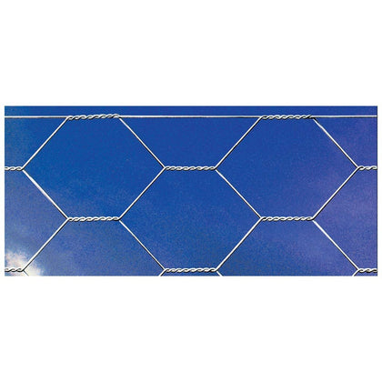 Rete per recinzione tripla torsione - maglia 51.7 / h150 cm / rotolo 50 metri