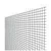 Rete recinzione elettrosaldata zincata - Maglia 12x12 mm / Filo Ø0,9 mm / H60 cm / Rotolo 25 metri
