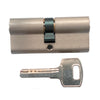Cilindro serratura di sicurezza con 5 chiavi piatte A15 - 70 mm (30.40)