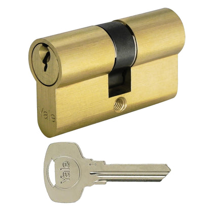 Cilindro Sagomato per serrature con 3 chiavi - Lunghezza 62 mm (27.35) - Y210