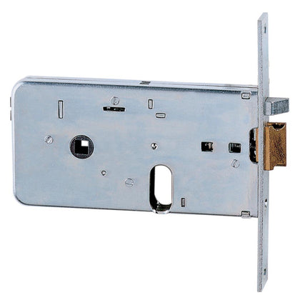 Elettroserratura per Porte da infilare Scrocco reversibile Cilindro Ovale - Entrata 60 mm - 5516020