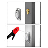 Protezione cilindri serrature per porte in ferro o alluminio - acciaio inox - SG35