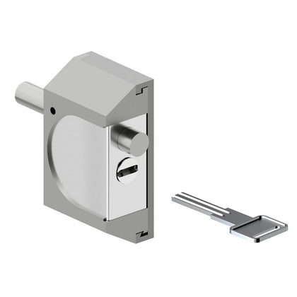 Protezione per serratura serranda - silver - RIF06