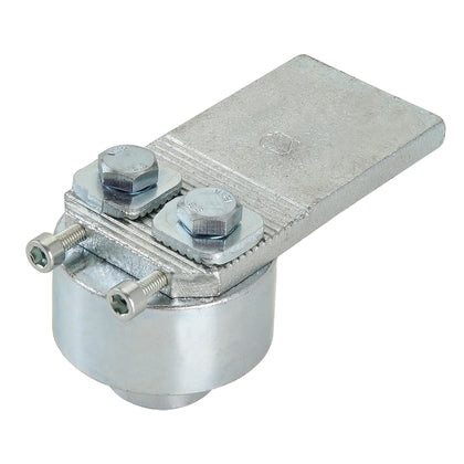 Cardine regolabile per cancello con cuscinetto - Diametro 75 mm - 345/RG