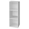 Libreria 3 Vani 31x30xh91 cm - colore bianco - modello cubo