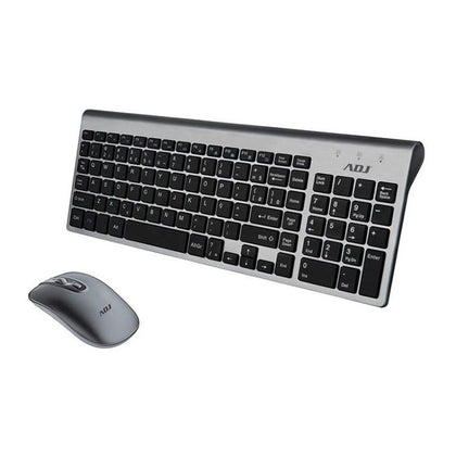 Tastiera/Mouse Kit Wifi Platinum Gy 1000Dpi 112Tasti Multiplug&Play