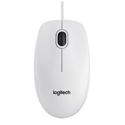 Mouse B100 Oem Usb Wh White con Scrolling