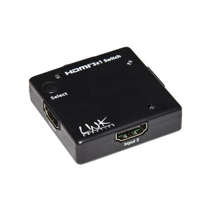 Switch Mini Hdmi 3 Dispositivi 1 Monitor 1080P Link
