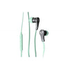 Auricolari con microfono - jack 3,5 mm - Verde