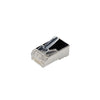 Plug Rj45 Rete Cat.6 Ftp Transparet Conf. 10Pcs