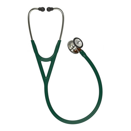 Littmann Cardiology Iv - 6206 - Verde Foresta - Finiture Champagne - 1 Pz.