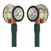 Littmann Cardiology Iv - 6206 - Verde Foresta - Finiture Champagne - 1 Pz.