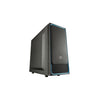 Case Mid-Tower No Psu Masterbox E500L 2Usb3 Black Blue